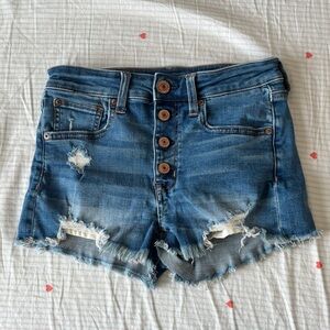 american eagle jean shorts